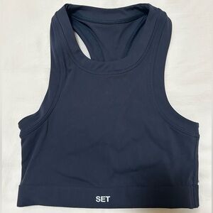 SET Active Navy Blue Women's Top